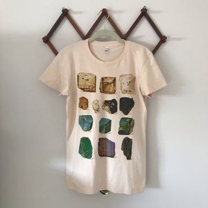 modcloth rock / crystal graphic t-shirt size L